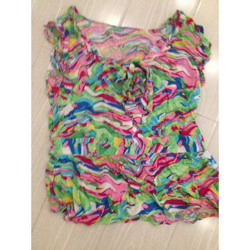 2014 new summer ladies Chiffon sleeveless shirt