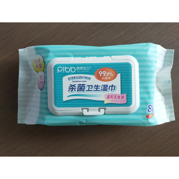 Clean And Pure Antibacterial Body Wipes