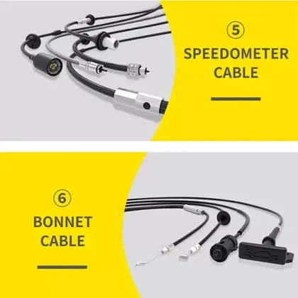 OEM96130368 Auto Throttle Cable - Automobile Gas Accelerate Cable