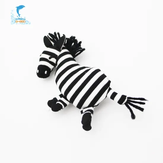 Multi-Function Zebra Lovely Stuffed Plush Wild Animal With Repeat Talking Voice Multifunction Customization