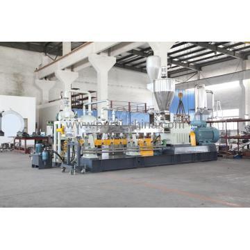PET flakes granulating