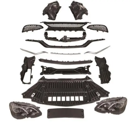 Mercedes-Benz E-Class W212 AMG Surround Upgrade: Customizable AMG Trim for E260 & E300 Models