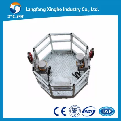 parapet clamp suspended platform / window cleaning machine for window cleaning