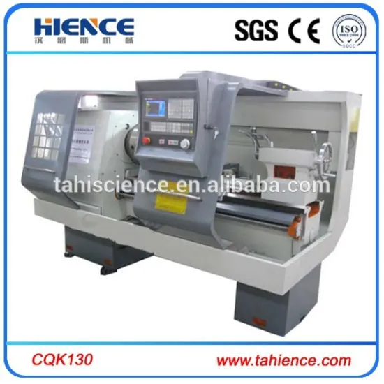 Big spindle bore oil country lathe metal pipe thread lathe CNC CQK130