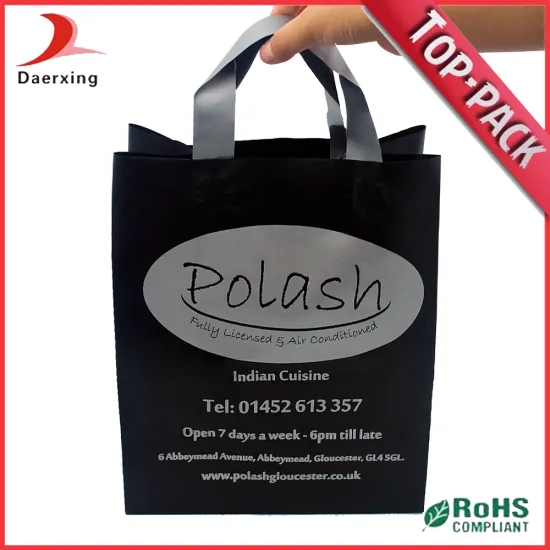Poly Handle Plastic Shipping Packaging  Bag