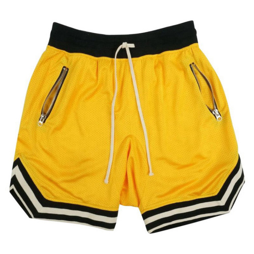 Herren -Basketball -Shorts mit Reißverschlüssen