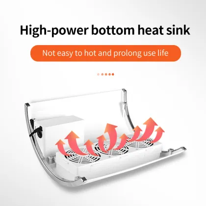 80W Nail Art Salon Vacuum Cleaner - Dust Collector for Nail Tables