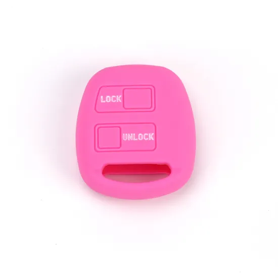 Dustproof silicone car key cover for Toyota
