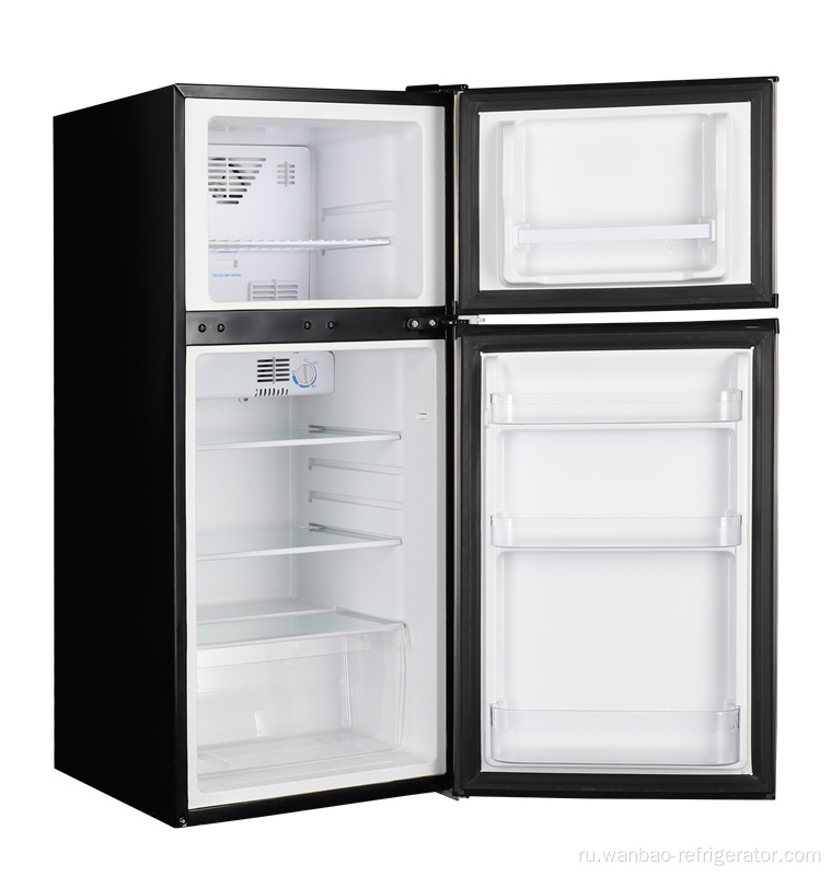 125 / 4.5 (L / CU.FT) Двойная дверь без мороза холодильник WD-125FW