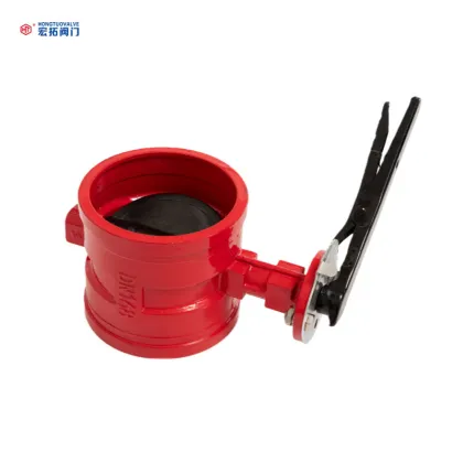 American Standard Grooved Lever Butterfly Valve