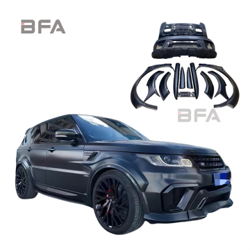 14-17 Range Rover Sport Style ASPEC Zestaw szerokokadłubowych: przednie i tylne zderzaki, łuki kół i spódnice boczne
