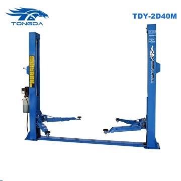 2021 Tongda CE Car Lift - 2D40M Manual Lock 4 Tons Two Post Hydraulic Car Lift for Sale