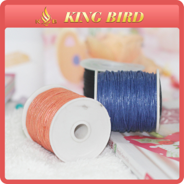 Fashional waxed cord 1.5mm Elalstic Garment Rope