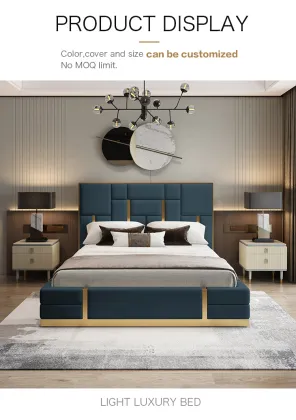 High Class Indian Style Storage King Single Bed