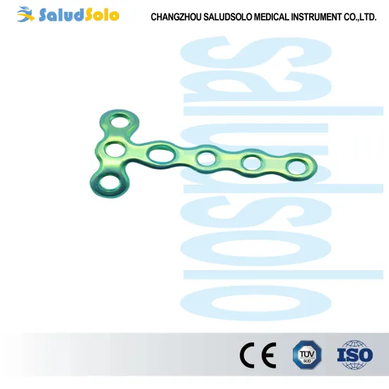 1.5mm Mini T Locking Plate(3 Holes)