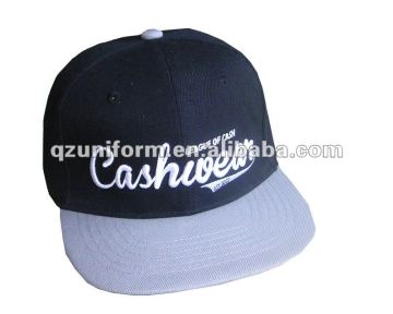 Five panels Custom-made navy snapback caps
