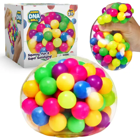 Stress Relief and Sensory Toys: Decompression Antistress Balls, Motivational Squeeze Toys for Autism Kids