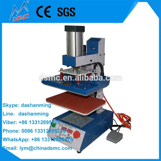 Indian style mini one station heat transfer machine
