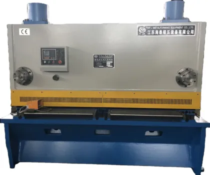 ht-metalforming QC11Y-10X2500 aluminum cutting machine metal