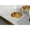 Washbasin de baño de oro empotrado de meiao