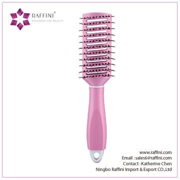 Raffini New Patterned China Supplier Plastic with Concealed Comb Vent Hair brush