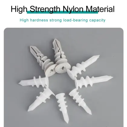 Nylon Drywall Anchors: Self-Drilling Hollow Wall Anchors & Self-Tapping Screws Manufacturer