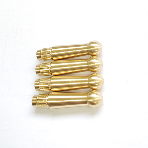 Vlastní mosazný vroubkovaný kolík