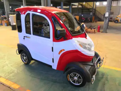 Electric cars on the street