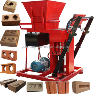China Red Soil Clay Brick Making Machine for Interlock Bricks Manufacturing Equipment