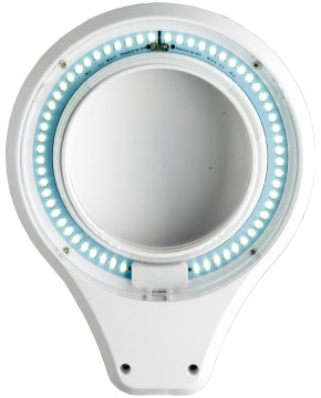 Fashion Desk Lamp with LED Light and Magnifying Glass