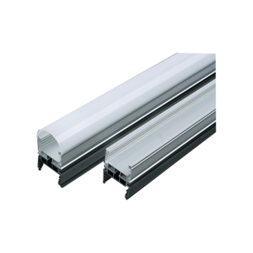 LED stripverlichting Aluminium profiel Verbogen lineaire lichtdoosframe
