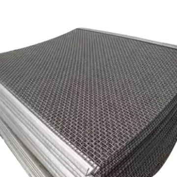 Heavy Duty Steel Gravel Crimped Stone Crusher Vibrating Screen Mesh
