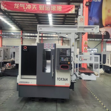 High Precision TCK36A Slant Bed CNC Lathe for Shaft and Disc Parts Turning