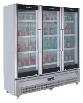 Upright refrigerating cabinets, 3-Door