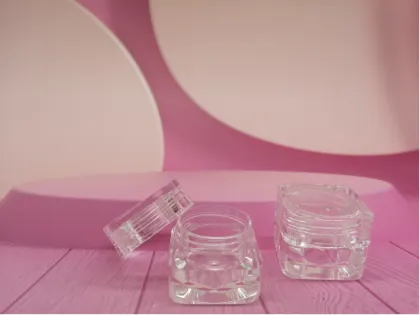Square Cosmetic Eye Cream Jar