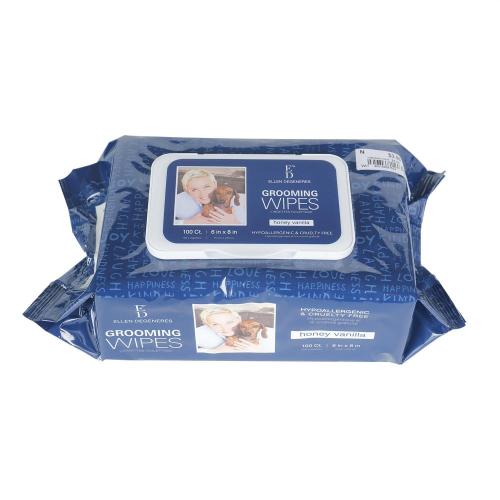 Салфетки для чистки кожи домашних животных Дезодорирующие салфетки для собак
