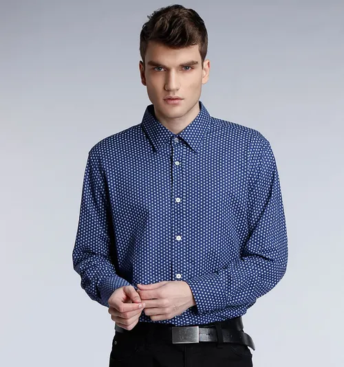 fashion  printed Men's Shirt Fabric