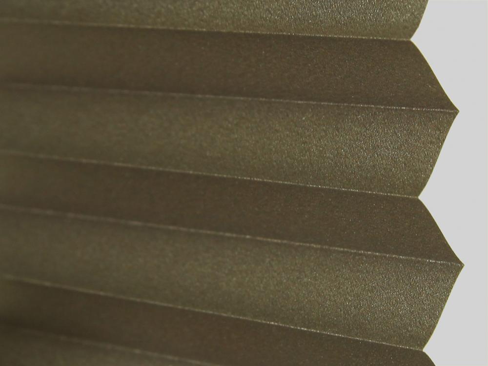 pearled coated beige pleated blind fabric shade fabric