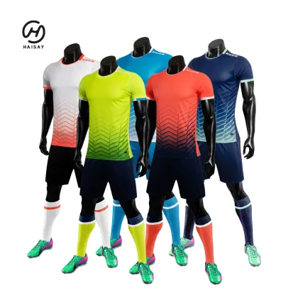 Factory Price Polyester Football Jerseys Quick Dry Adult Soccer Uniforms Breathable Team Fanatics Jerseys American Football