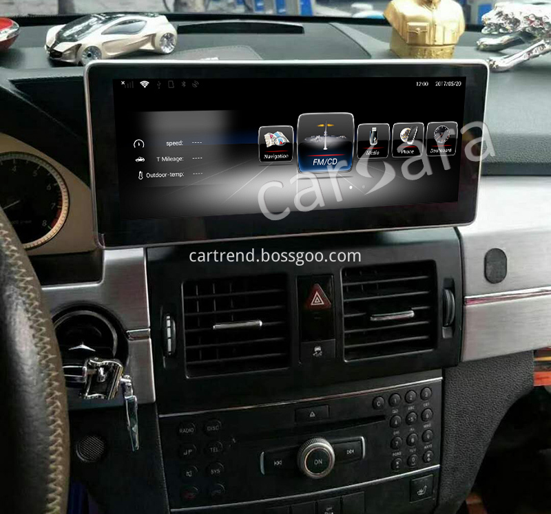 Android Benz GLK0812 After Installation