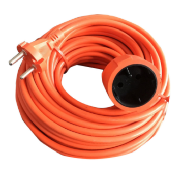 European 2 Pin Mains Lead Extension Cord