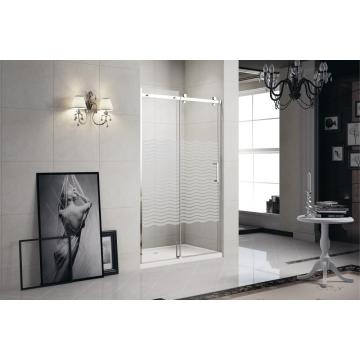 Sliding Door Shower Enclosure with Tempered Glass