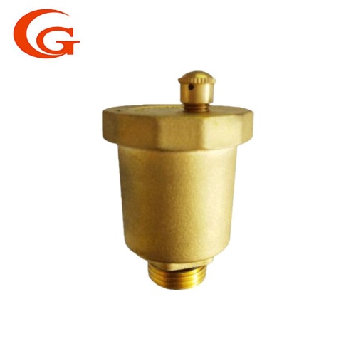 Válvula de escape de latón para aplicaciones industriales