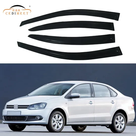 Volkswagen Polo Sedan 2005-2010 Exterior Window Deflectors & Sun Visors