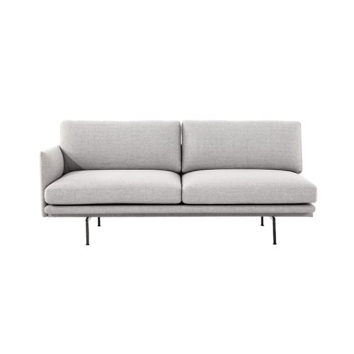 Sofa sudut reka bentuk Scandinavia