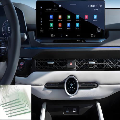 Exibir vidro de tela para veículos novos energéticos