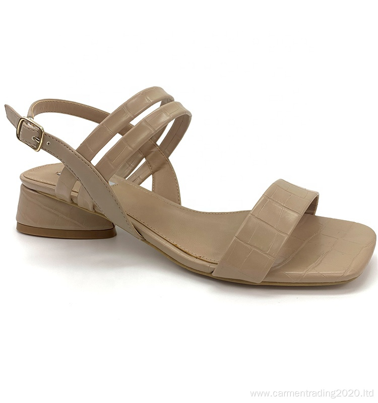 New line of women's sandals summer heels