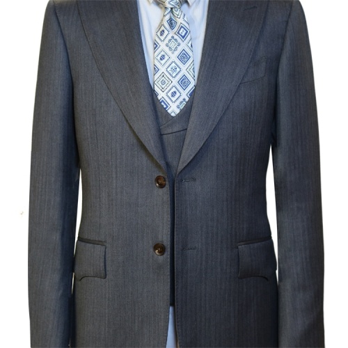 High End Italian Fabric Banker Suit Collection