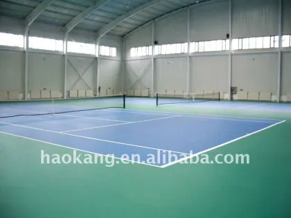 Tennis sports floor mat