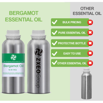 OBRIMENTO DE BERGAMOT DE BERGAMOT OBRIMENTO DE ÓLEO DE AROMATERATIONE em garrafas próprias